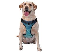 The deep Blue sea Medium Printed pet Traction Vest for Pets to wear When Walking The Dog or Climbing Mountains