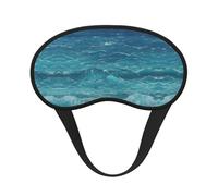 The deep Blue sea Printed Eye mask, for Sleeping, Light-Blocking, Soft and Comfortable, Elastic Band