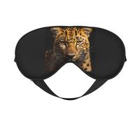 The Deep-Eyed Leopard Soft Eye Mask. Unisex, Comfortable and Breathable, Suitable for Daily Rest. Helps You Quickly Enter Deep Sleep.