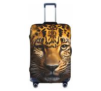 The deep-Eyed Leopard Suitcase Covers M Fashion Personality Prints Suitable for Business and Outdoor Use