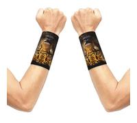 The deep-eyed leopard Wrist sleeve.Elastic Athletic Sleeve Pair,