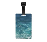 The Deep Ocean Luggage tag Hanger Protects Privacy and is a Must-Have for Travel and is Durable