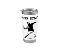 The Deep State Agent in Action - The Sandwich Guy Original Stainless Steel Insulated Tumbler