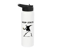 The Deep State Agent in Action - The Sandwich Guy Original Stainless Steel Insulated Water Bottle