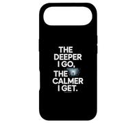 The Deeper I Go The Calmer I Get Cave Diving Case for iPhone Air