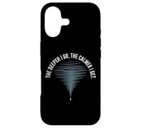 The Deeper I Go The Calmer I Get Scuba Diver Case for iPhone 17
