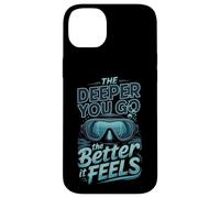 The Deeper You Go The Better It Feels Scuba Diving Case for iPhone 14 Plus