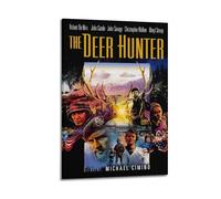 The Deer Hunter Posters Vintage Poster Decorative Painting Aesthetic Wall Art Canvas Decor for Living Room Bed Room 08x12inch(20x30cm) Frame-style