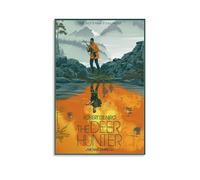 The Deer Hunter Posters Wall Art Canvas Aesthetic Vintage Poster Decorative Painting Living Room Bed Room Decor 08x12inch(20x30cm) Unframe-style