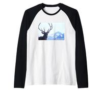 The Deer Hunter Stag Hunting Trip Still Raglan Baseball Tee