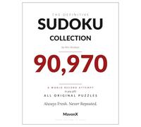 The Definitive Sudoku Collection: 90,970 Original Easy Puzzles - A World Record Attempt