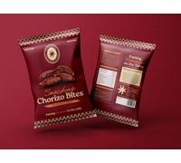 The Deli Society Snacking Chorizo Bites, Handmade in Spain, High Protein, Gluten-Free, 50g, Pack of 12