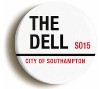 The Dell City of Southampton SO15 Button Badge (2inch / 50mm diameter)