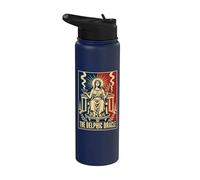 The Delphic Oracle Ancient Greek Pagan Mythology Stainless Steel Insulated Water Bottle