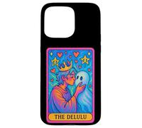 The Delulu Tarot Card Funny Ghostcore Case for iPhone 15 Pro Max