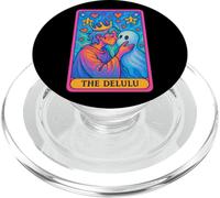 The Delulu Tarot Card Funny Ghostcore PopSockets PopGrip for MagSafe