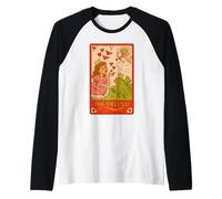 The Delulu Tarot Princess Frog Red Flags Design Raglan Baseball Tee