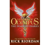The Demigod Diaries (Heroes of Olympus) by Rick Riordan Red Cover, Hardback NEW