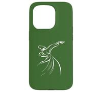 The Dervish Relationship Between Body And Soul Line Art Case for iPhone 15 Pro