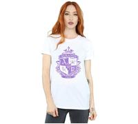 The Descendants Auradon Prep Crest Cotton Boyfriend T-Shirt Disney White 5XL