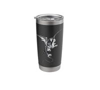 The Descent on The Monster by Gustave Dore Stainless Steel Insulated Tumbler