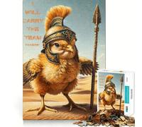 The Desert Warrior Jigsaw Puzzles 1000 Pieces for Adults Memory Boost Warm Time Image Assembly Fine Art Piece (50x75cm)
