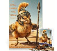 The Desert Warrior Jigsaw Puzzles 1000 Pieces for Adults Memory Boost Warm Time Image Assembly Fine Art Piece (50x75cm)