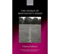 The Design of Montaigne's Essais