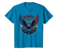 The Designated Driver of Old Glory T-Shirt, Youth, Sapphire Blue, 3T
