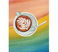 The Desk Book - Latte: Large Bullet Journal | 8.5 x 11 inches | 1cm Dot Grid | 250 Numbered Pages | Time Management Tool | Gift for Journaling, Mind Mapping, and More
