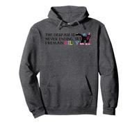 The Despair Is Never Ending, Yet I Remain Silly Quote Pullover Hoodie