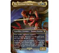 The Destined Warrior (Borderless Scene Foil) | FINAL FANTASY Commander