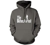 The Detectorist Metal Detecting Unisex Hoodie - Grey Large