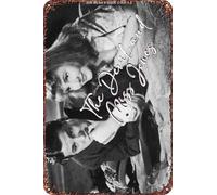 The Devil and Miss Jones Vintage Tin Sign Wall Art Decor - Retro Sign for Home Patio Decor Gifts Movie Poster - 8x12 Inch