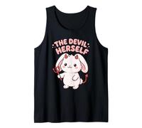 The Devil Herself Retro Occult Women Dark Feminine Tank Top