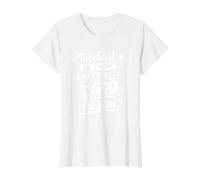 The Devil in Them Can't Defeat The God in You, Christian Value Graphic T-Shirt, Women, White, L