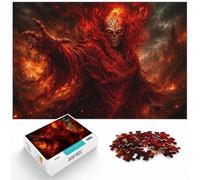 The Devil Inside, Jigsaw for Adults, 1000 Pieces, 1000pcs (70x50cm) | For after-work downtime: Adult jigsaw puzzle with 1000 pieces offers a break from digital entertainment.