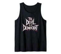 The Devil is A Democrat Tshirt Retro Democrats Liberal Tank Top