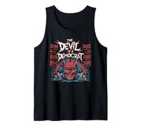 The Devil is A Democrat Tshirt Retro Democrats Liberal Tank Top