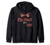 The Devil is A Democrat Tshirt Retro Democrats Liberal Zip Hoodie