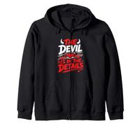 The Devil is in the Details Devil Zip Hoodie