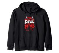 The Devil is in the Details Devil Zip Hoodie