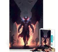 The Devil Jigsaw Puzzles 1000 Pieces for Teenagers Think Game Peaceful Time Quality Edge Perfect Present (50x75cm)