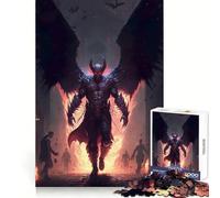 The Devil Jigsaw Puzzles for Teenagers 1000 Brain Workout Toy Simple Fun Image Assembly Cherished Gift (38x26cm)