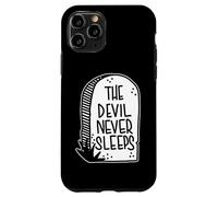 The Devil Never Sleeps Tombstone Case for iPhone 11 Pro