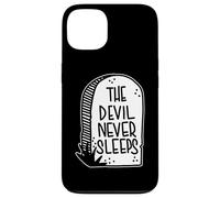 The Devil Never Sleeps Tombstone Case for iPhone 13