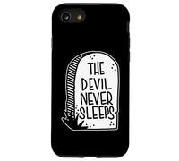 The Devil Never Sleeps Tombstone Case for iPhone SE (2020) / 7/8