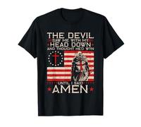 The Devil Saw Me and Thought He'd Won Until I Said Amen T-Shirt