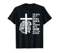 The Devil Saw Me and Thought He'd Won Until I Said Amen T-Shirt