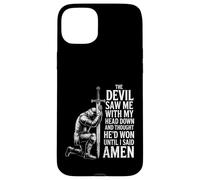 The Devil Saw Me Thought He'd Won Christian Religious Saying Case for iPhone 15 Plus